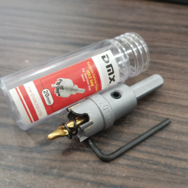 DMX MATA BOR HOLESAW TCT 20 MM HOLE SAW TCT MATA BOR BESI LUBANG OLSO Diskon