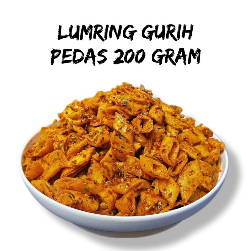 

KULIT LUMPIA GARING 200GR / LUMRING PEDAS JERUK NIPIS / CEMILAN GURIH