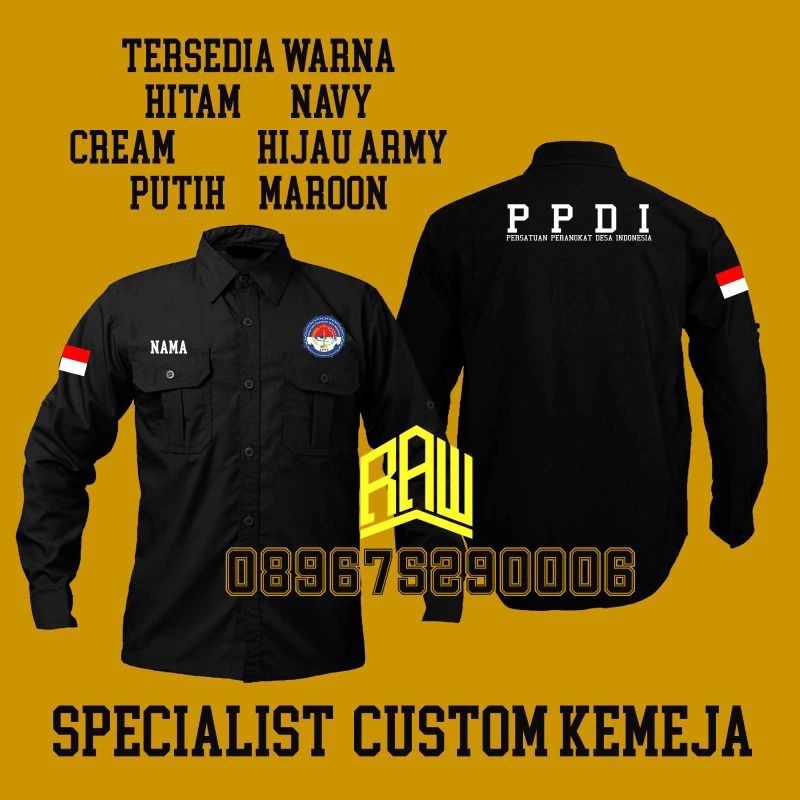 KEMEJA SERAGAM PPDI 01