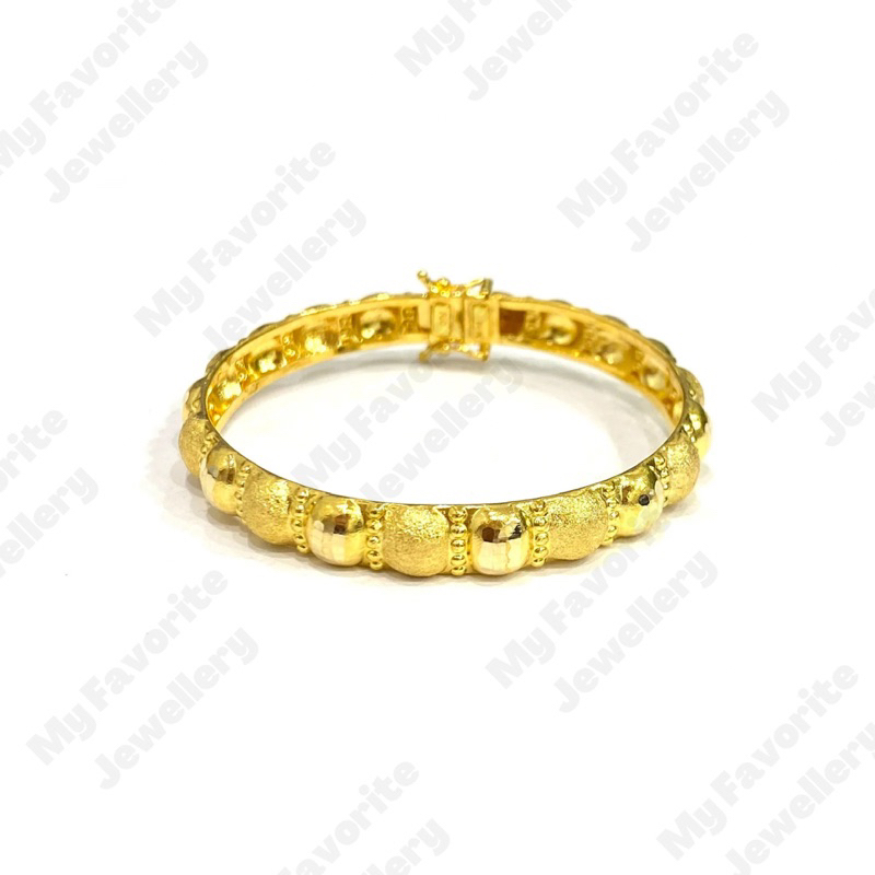 Gelang Anak Model Astor Boba Emas Asli Kadar 700 #myfavtk