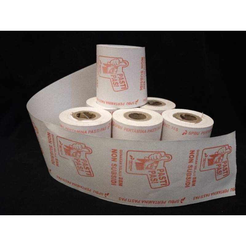 

Kertas kasir thermal Edc logo PASTI PAS 58x40