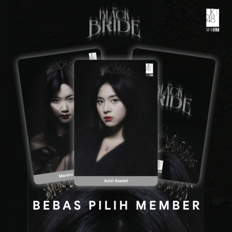 NDESIGN - JKT48 BLACK BRIDES PHOTOCARD