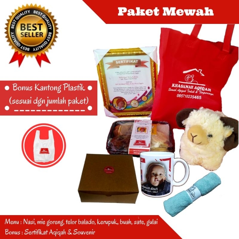 

Paket Aqiqah Perempuan (Paket Mewah + Nasi Box)