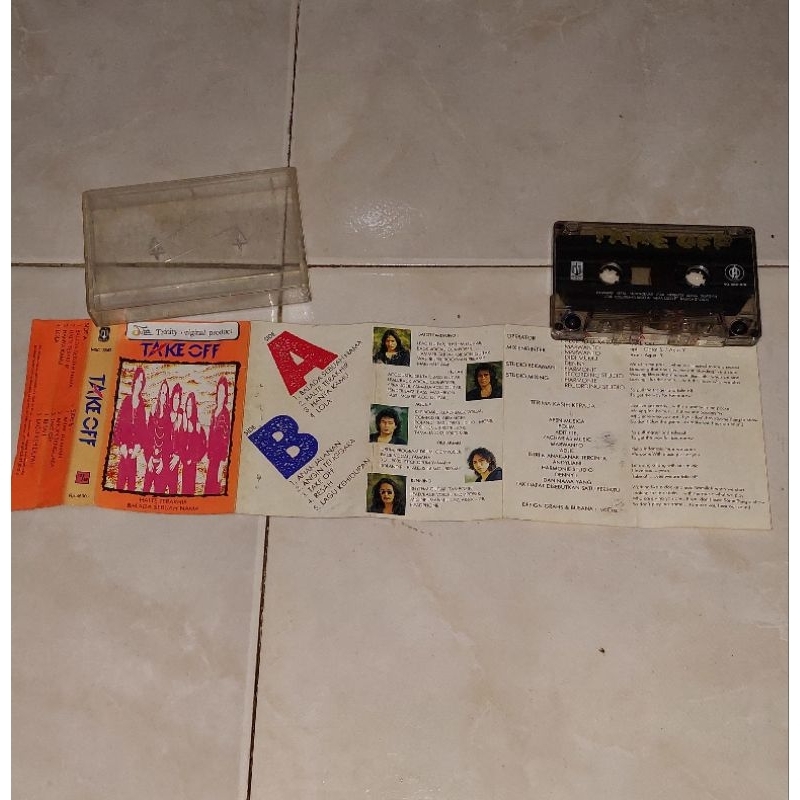kaset lokal original TAKE OFF album Selftitled