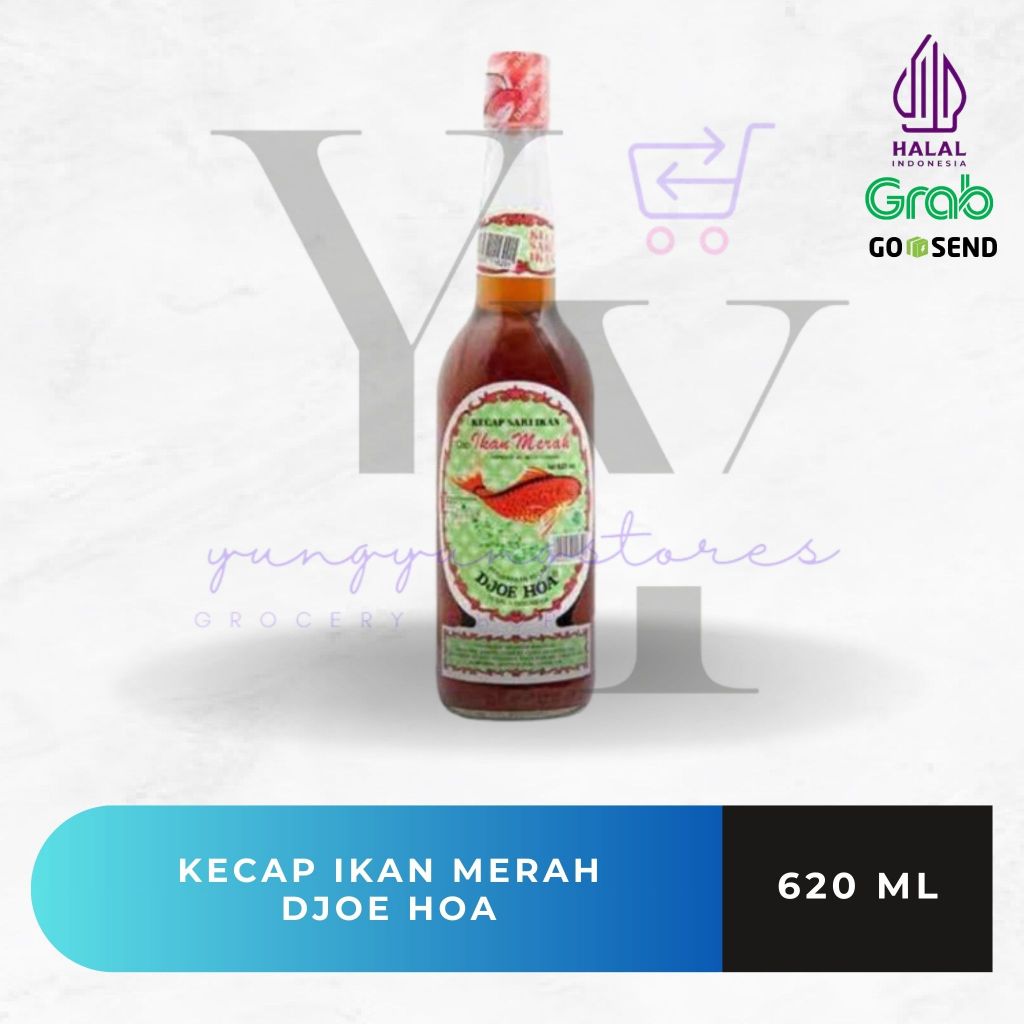 

Kecap Ikan Cap Ikan Merah Djoe Hoa Botol 620 ml