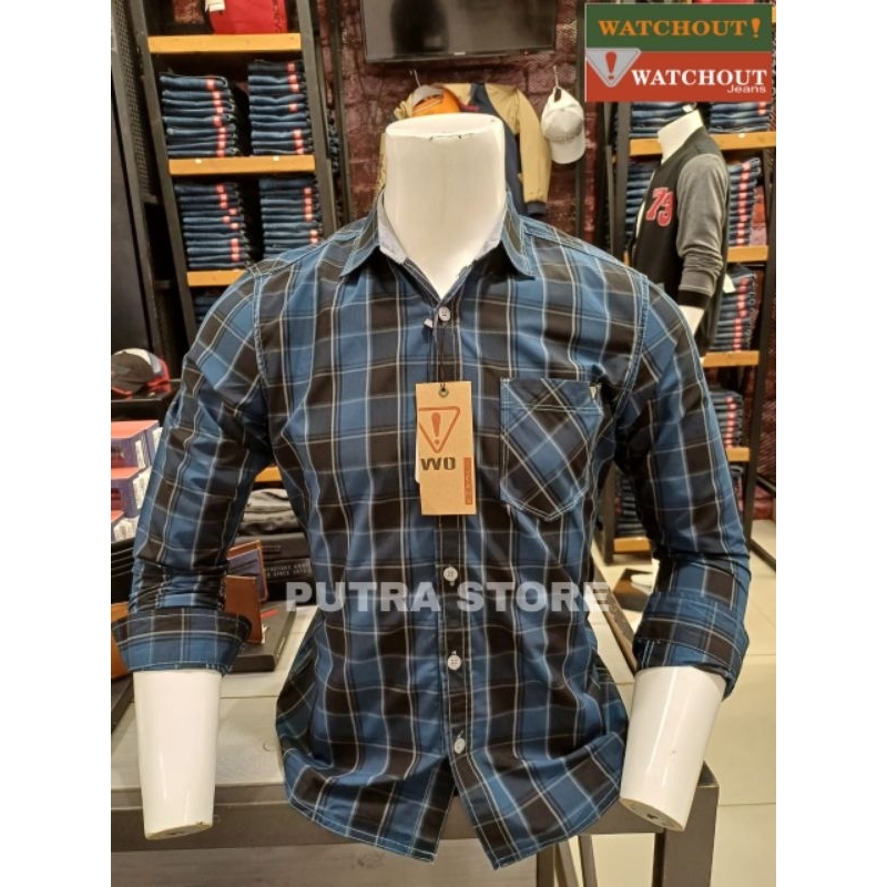 WATCHOUT KEMEJA TERBARU PRIA CASUAL
