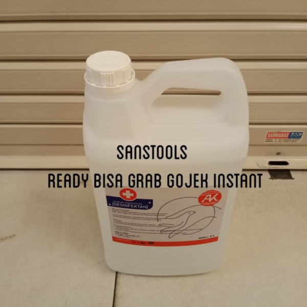 AK desinfektan 5L cairan disinfektan sodium 5 L liter not antis dettol Limited