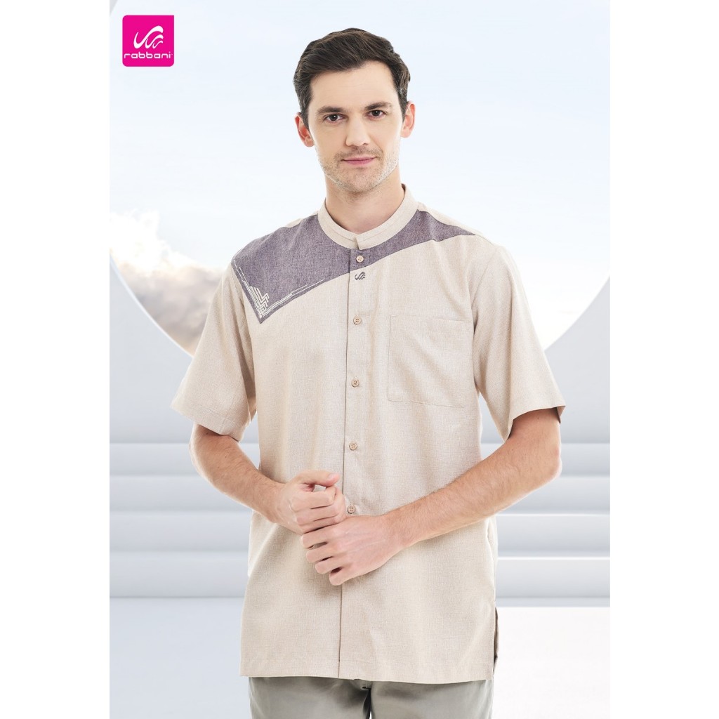 KEMKO COUPLE DANARA PDK/BAJU KOKO RABBANI/BAJU KOKO DEWASA/KEMKO LENGAN PENDEK/BAJU KOKO MOTIF BORDI