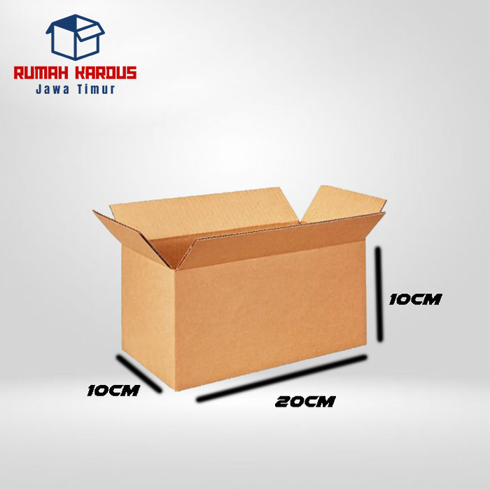 

Kardus Packing Polos Ukuran 20x10x10 cm Packaging Olshop