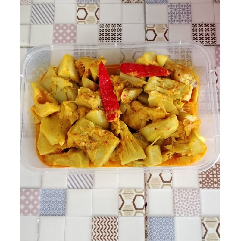 

Santan Nangka / Sayuran Lempah Nangka Vegetarian 500 Gram