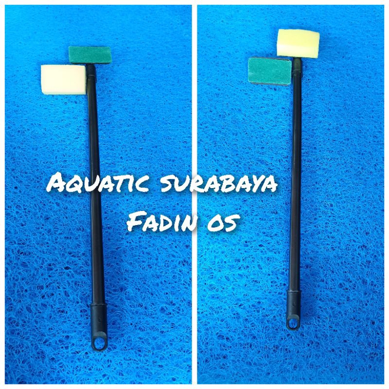 SCRAPER FLEXIBLE SCRAPER PEMBERSIH KACA AQUARIUM PLASTIK FLEXIBLE