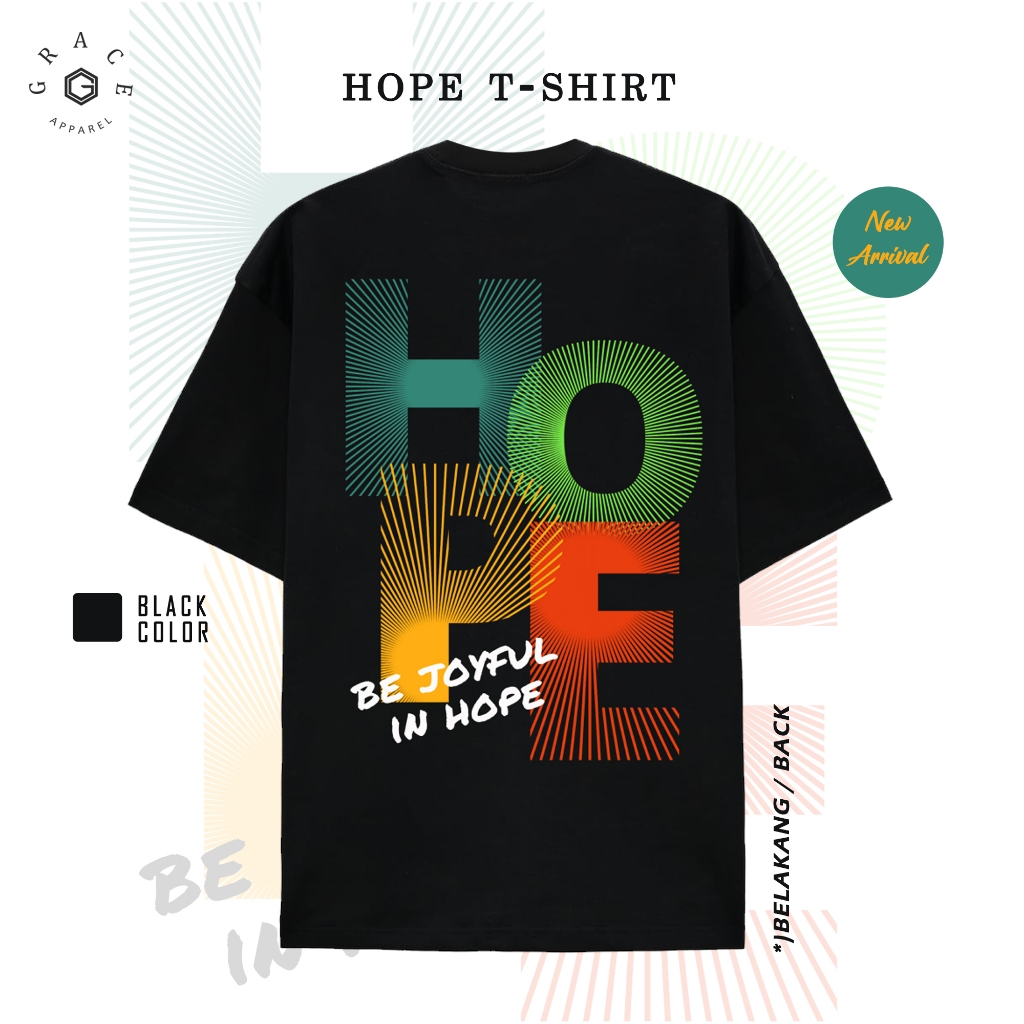 GRACE APPAREL - HOPE TSHIRT KAOS ROHANI