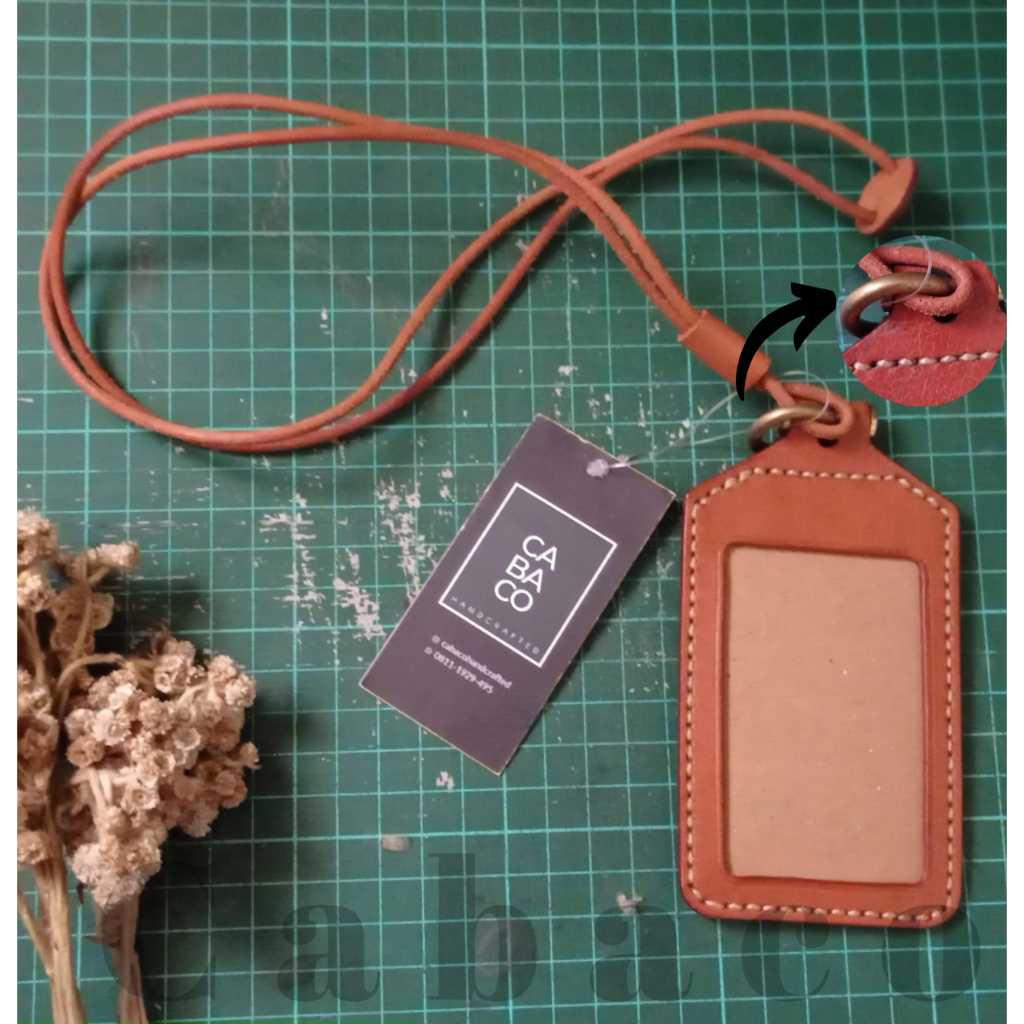 

ID Card Exotic Name Tag Lanyard Premium Cabaco