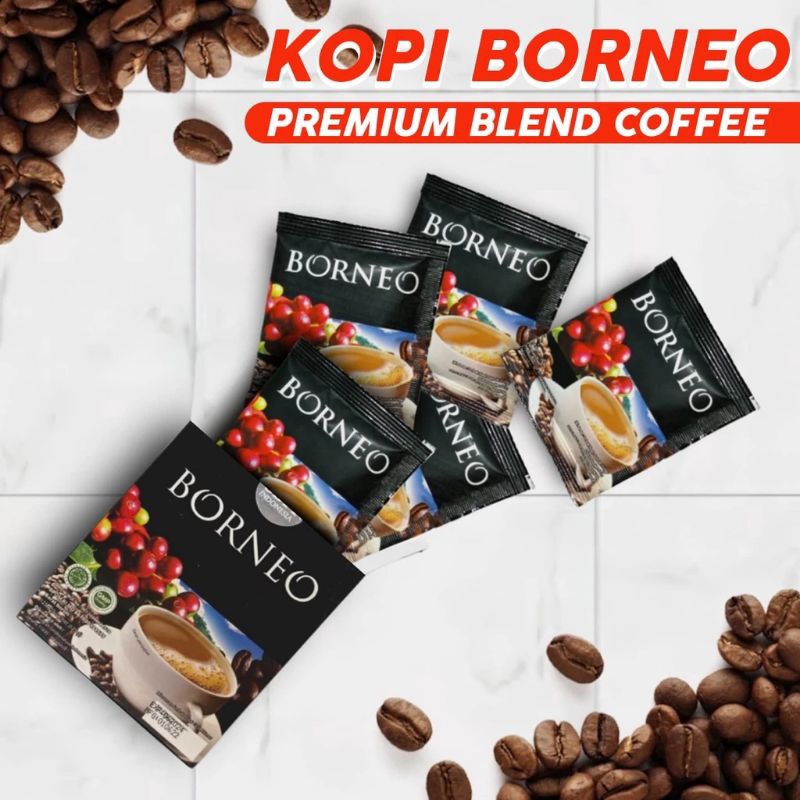 

KOPI BORNEO 1 SACHET - Kopi Herbal Borneo Kopi Stamina Pria Kuat Alami Tahan Lama