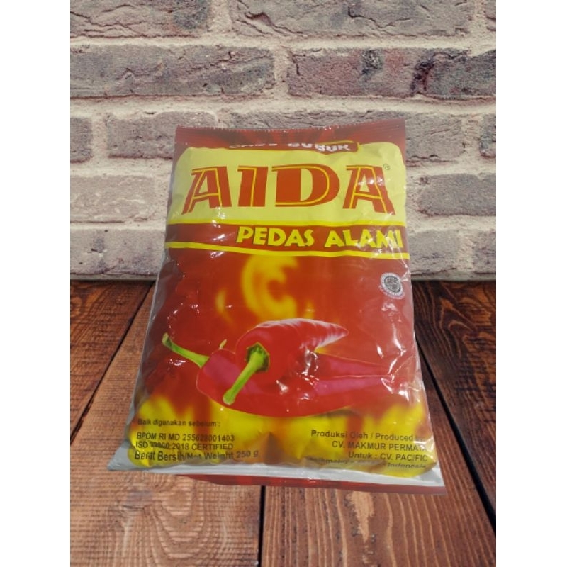 

cabe bubuk AIDA UK 250gr