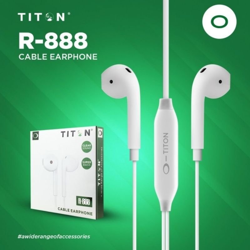 EARPHONE | HEADSET TITON R-888