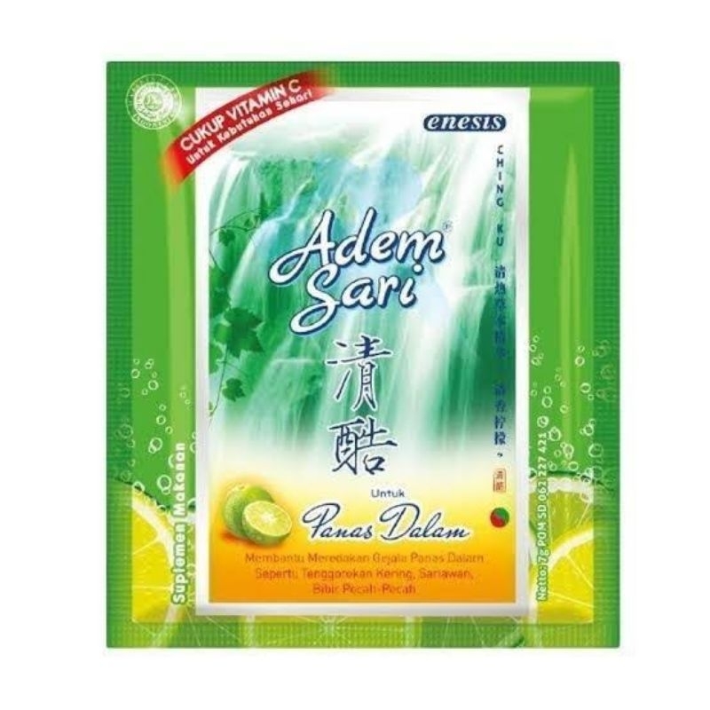 

ECER ADEM SARI SACHET NETTO 1 PCS X 7GR