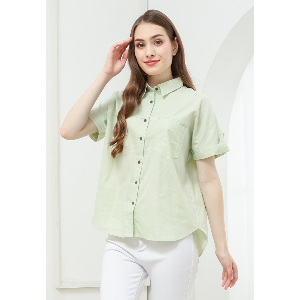 Urban Exchange Kemeja Alisha Green Mint