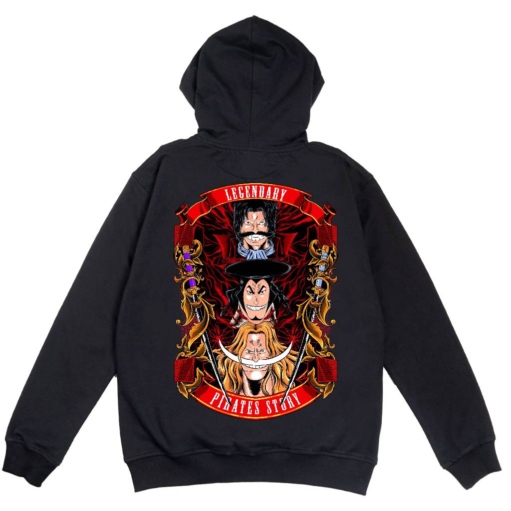 Mayosi Hoodie Onepiece Legendary Pirates Story