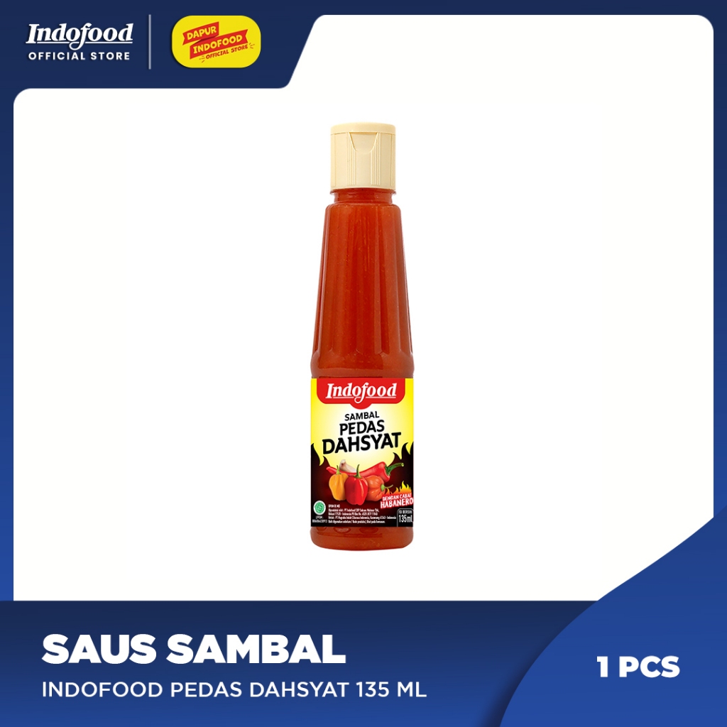 

Sambal Indofood Pedas Dahsyat 135 ml