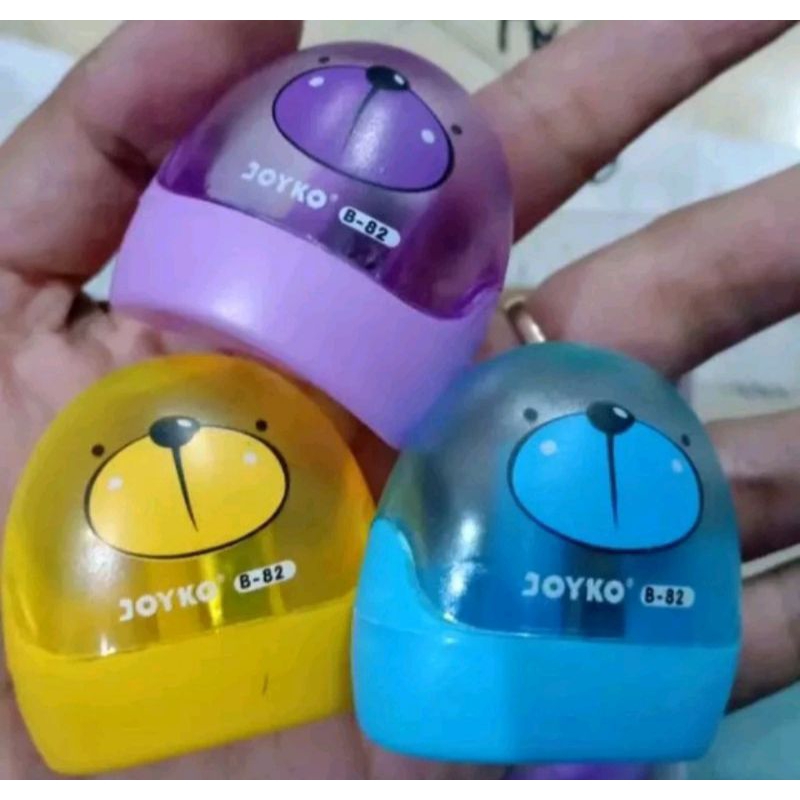 

serutan pencil pensil model helm lucu