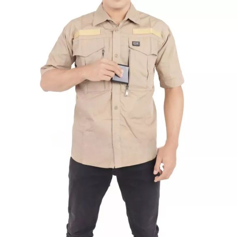 Kemeja Tactical W tac Pendek Kemeja Tactical