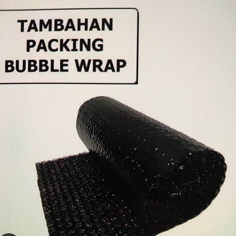 

Tambahan packing bubble wrap
