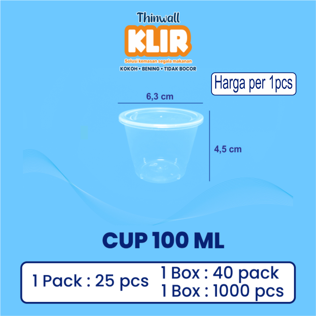 Klir Cup 100ml