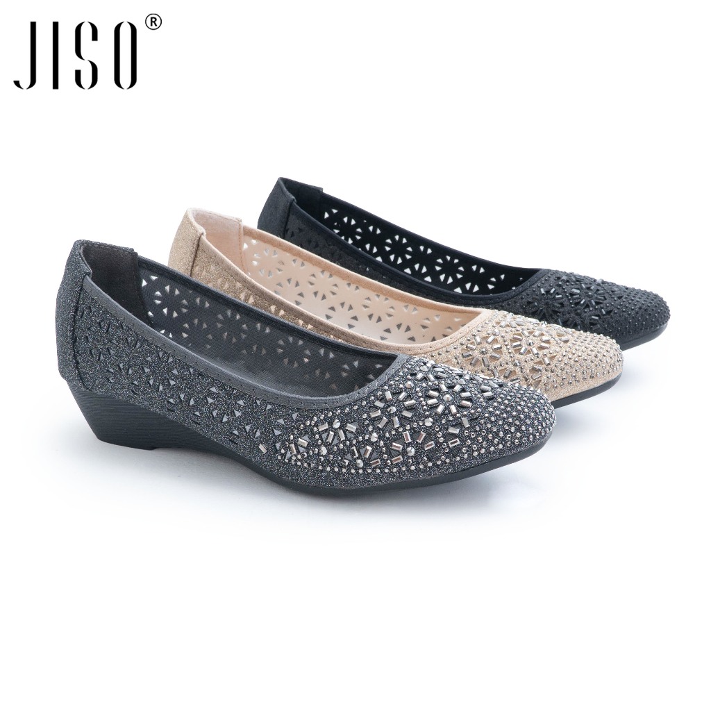 RYONA MULA-228 Sepatu Pesta Wanita Slip On Heels 3,5cm Import