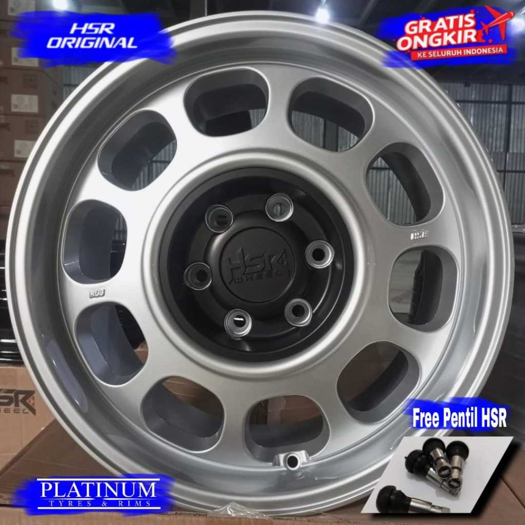 VELG MOBIL OEM LOOK/RALLY LOOK R17 HSR KLG 4278 RING17 PAJERO FORTUNER HILUX DC TRITON EVEREST TRAIL