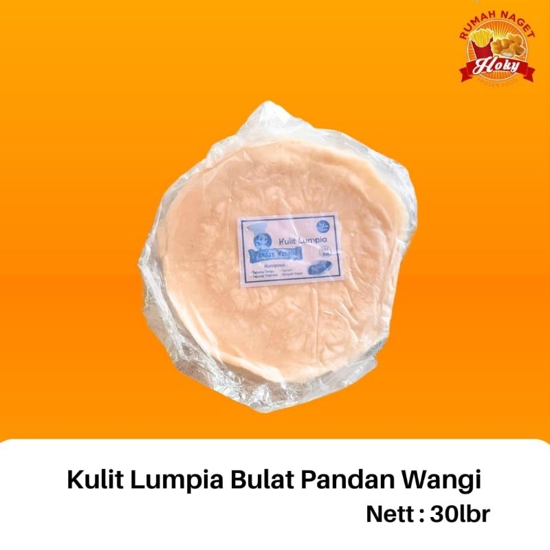 

Kulit Lumpia Pandan Wangi Bulat isi 30lbr