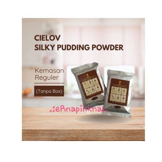 

CIELOV Silky Puding Powder PLAIN TAWAR - Kemasan Alumunium Foil