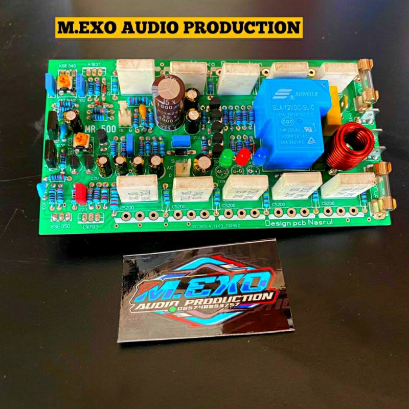 Kit Driver Mr500 2U versi built up balap  by M. exo audio Cocok Untuk Sound System High Quality