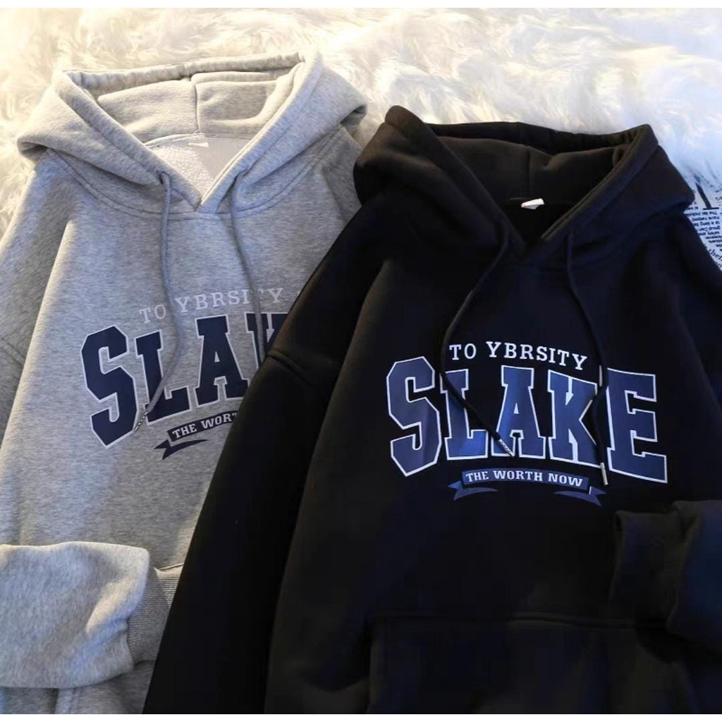 SLAKE THE WORTH NOW SWEATER HOODIE UNISEX