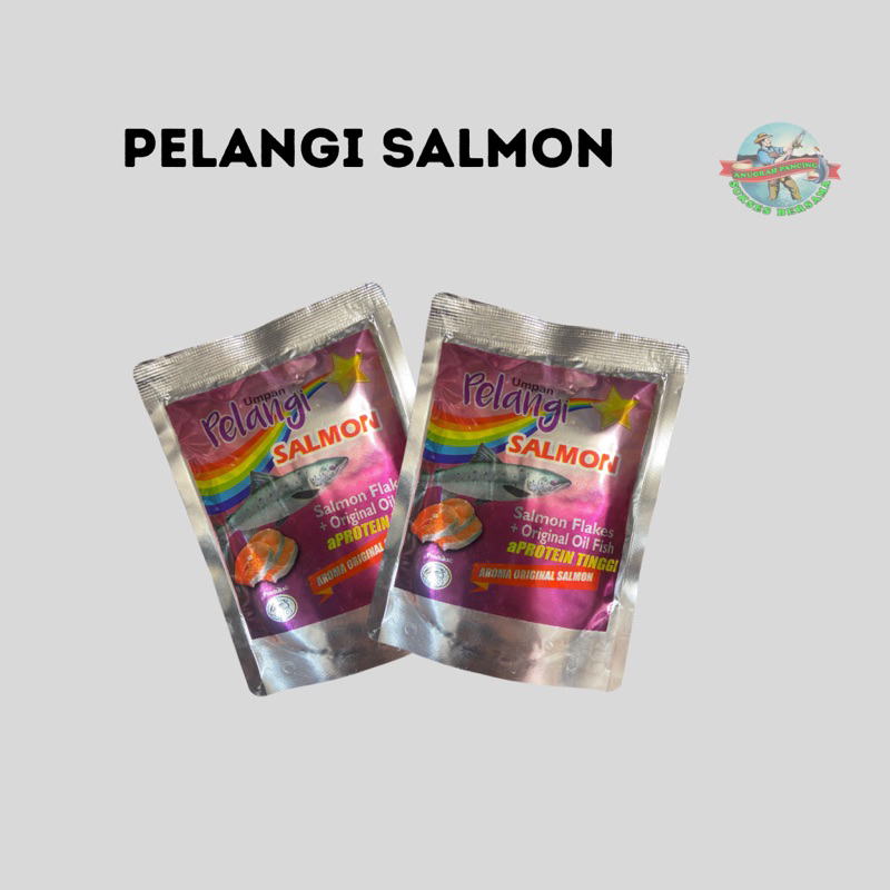 Umpan Salmon Pelangi Ikan Mas