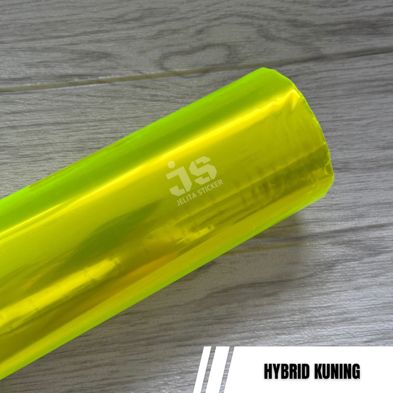 Sticker Lampu Kuning / Skotlet Headlamp Kuning / Stiker Kuning Lampu Motor Mobil