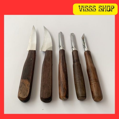 

Pisau Ukir Buah Garnish carving isi 5pcs