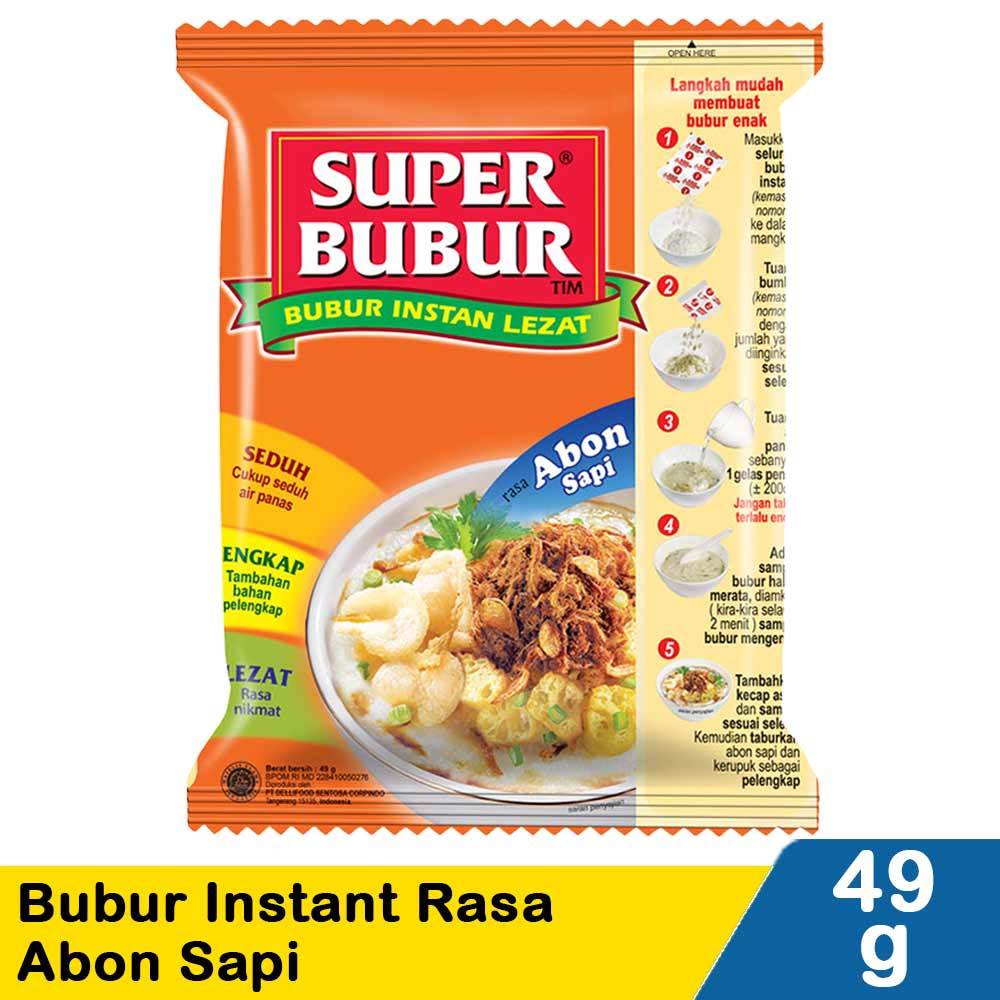 

Super Bubur Instant Bergizi All Varian 45G