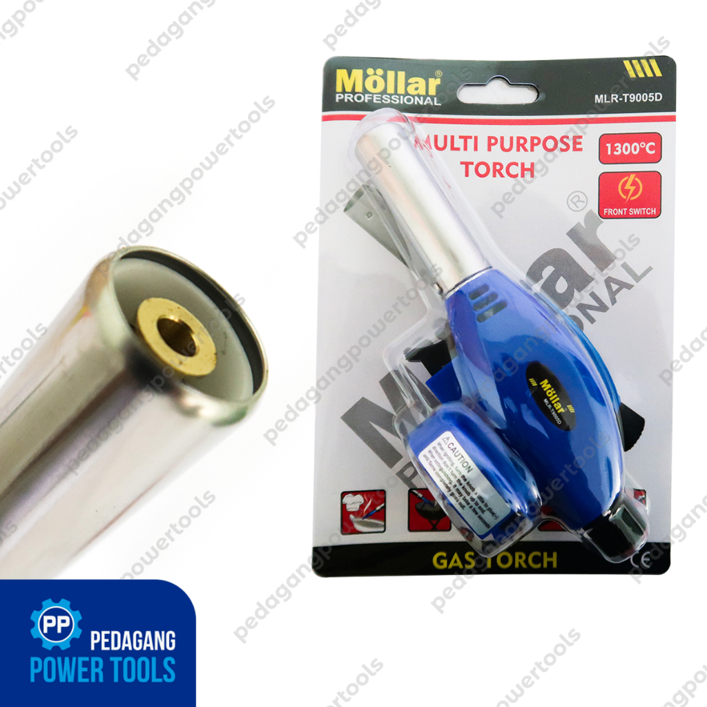 GAS TORCH MOLLAR - KOREK API GAS PEMANTIK API - GAS BURNER FLAME GUN