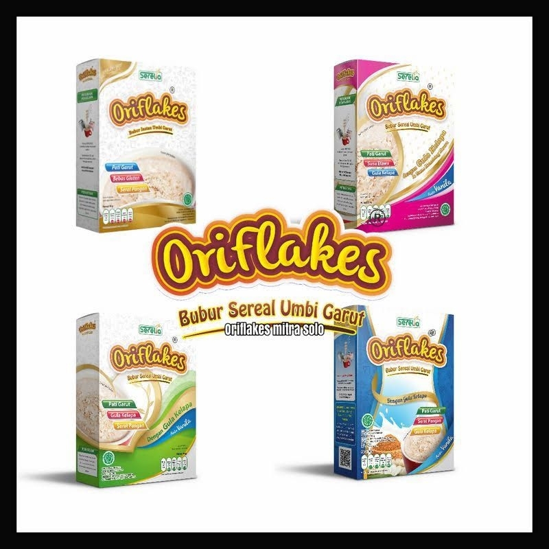 

ORIFLAKES BUBUR SEREAL ARARUT NETTO 350 GR