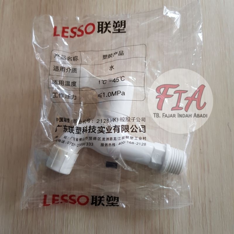 kran plastik pvc / kran air