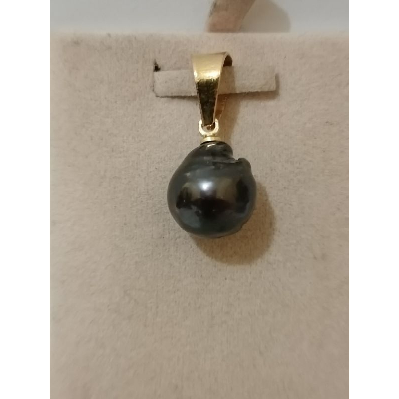 Liontin Mutiara Barok Hitam ( kode H2)