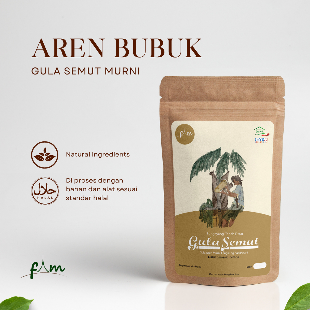 

Gula Semut Aren Bubuk Murni 80gr