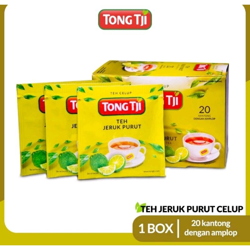 

Tong Tji Jeruk Purut 20s, Teh Celup per Pack