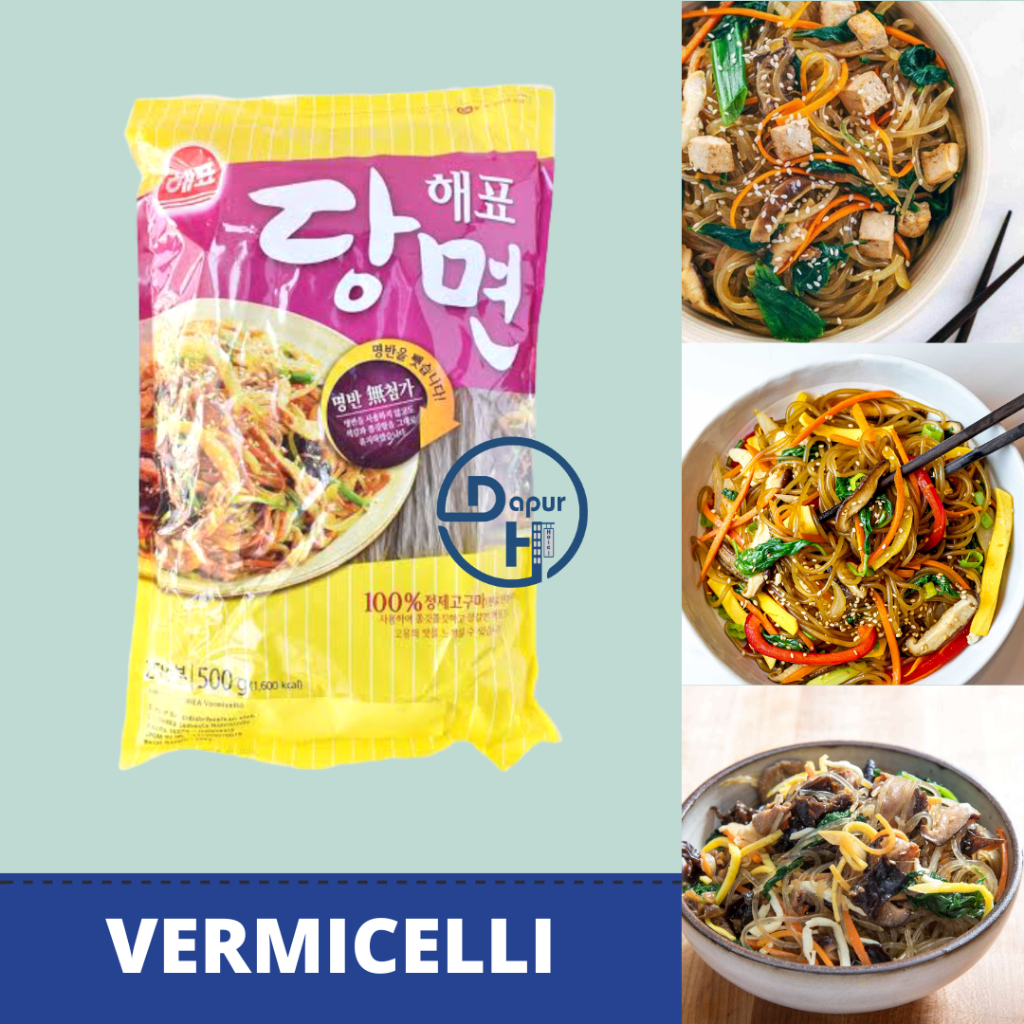 

SAJO Dangmyeon Korea Vermicelli Japchae Soun 500 gr /Glass Noodle//