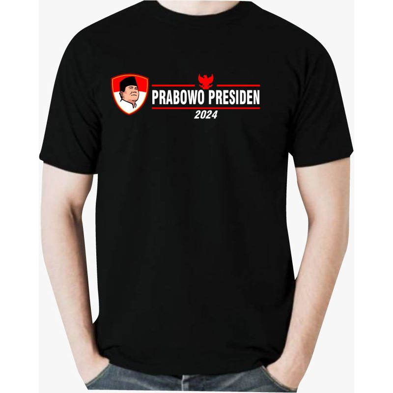 kaos prabowo presiden 2024 / kaos relawan prabowo 2024