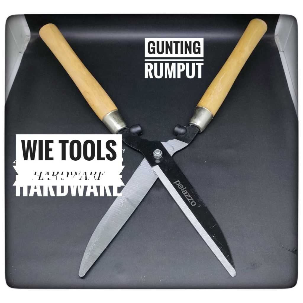 GUNTING RUMPUT GAGANG KAYU