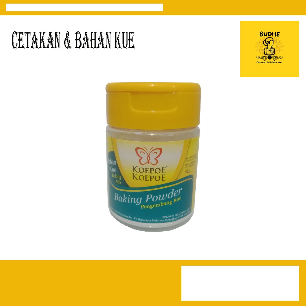 

Baking Powder cap kupu kupu