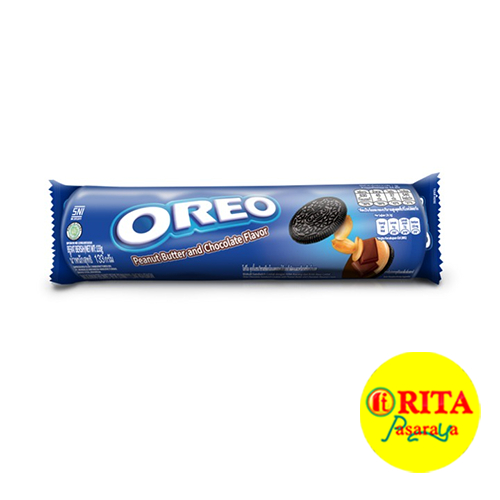 

Oreo Biskuit Peanut Butter & Choco Regular 119.6 Gr