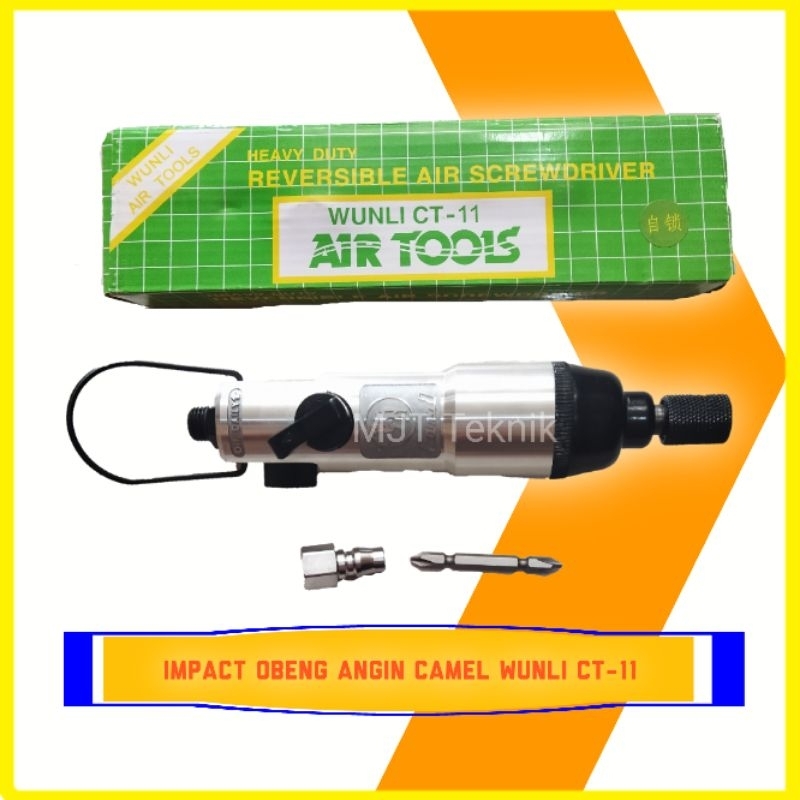 Impact Obeng Angin Camel Wunli CT-11 Reversible Air Screwdriver Asli Original